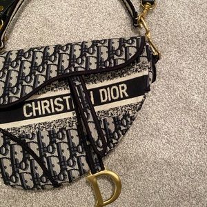 Dior saddle bag
